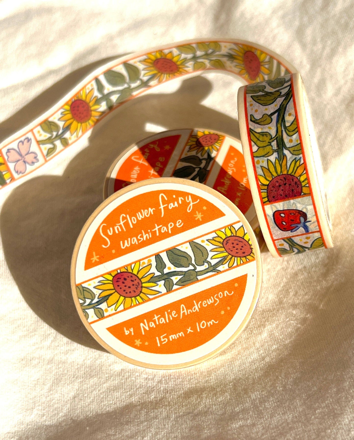 Natalie Anderson • Sunflower Fairy Washi Tape
