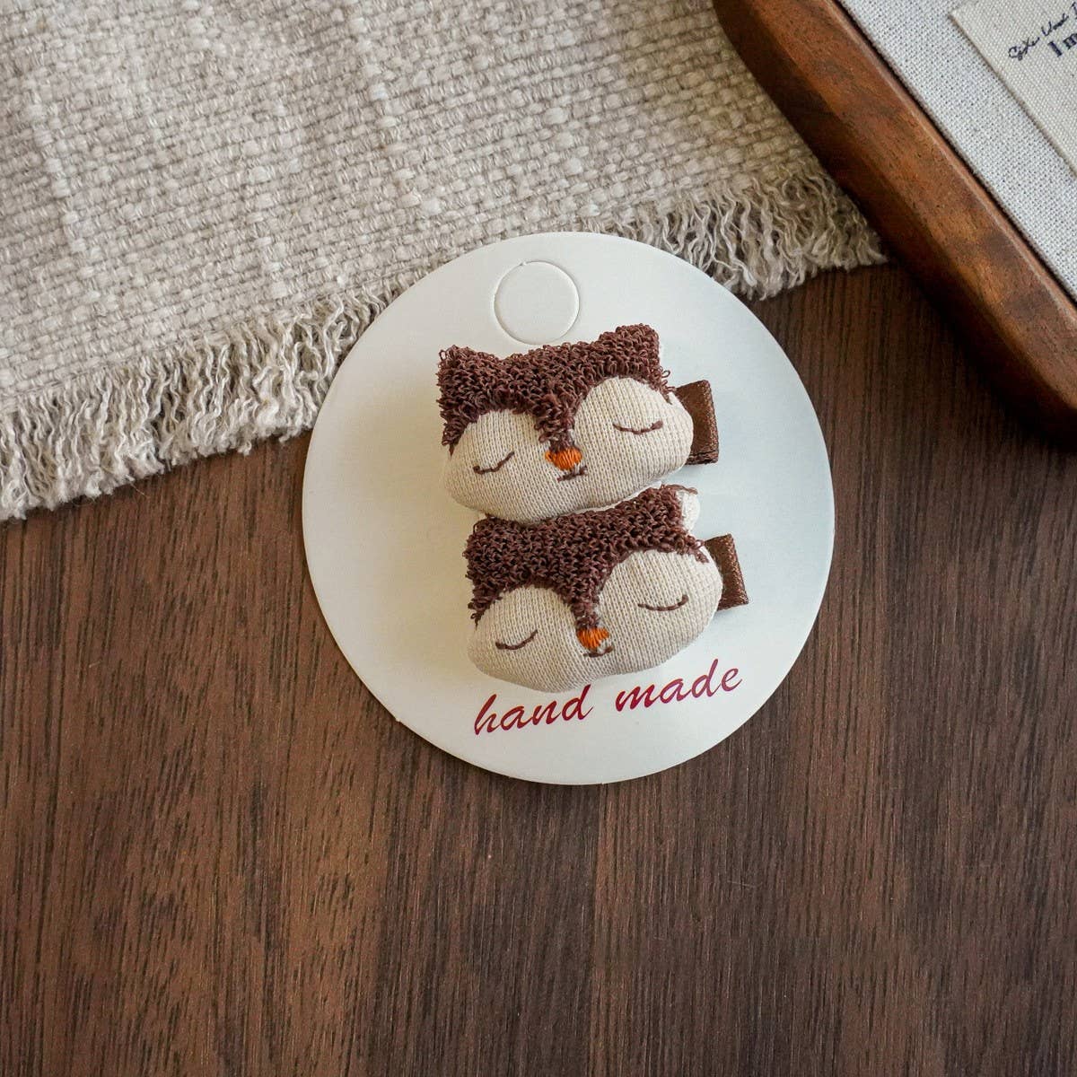 Handmade Fabric Hair Clip