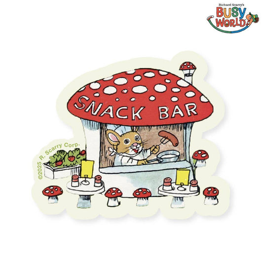 3P4 x Richard Scarry® - Snack Bar Sticker