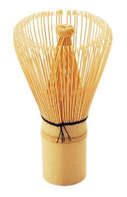 Matcha Bamboo Whisk Chasen 4"H 100 Prong