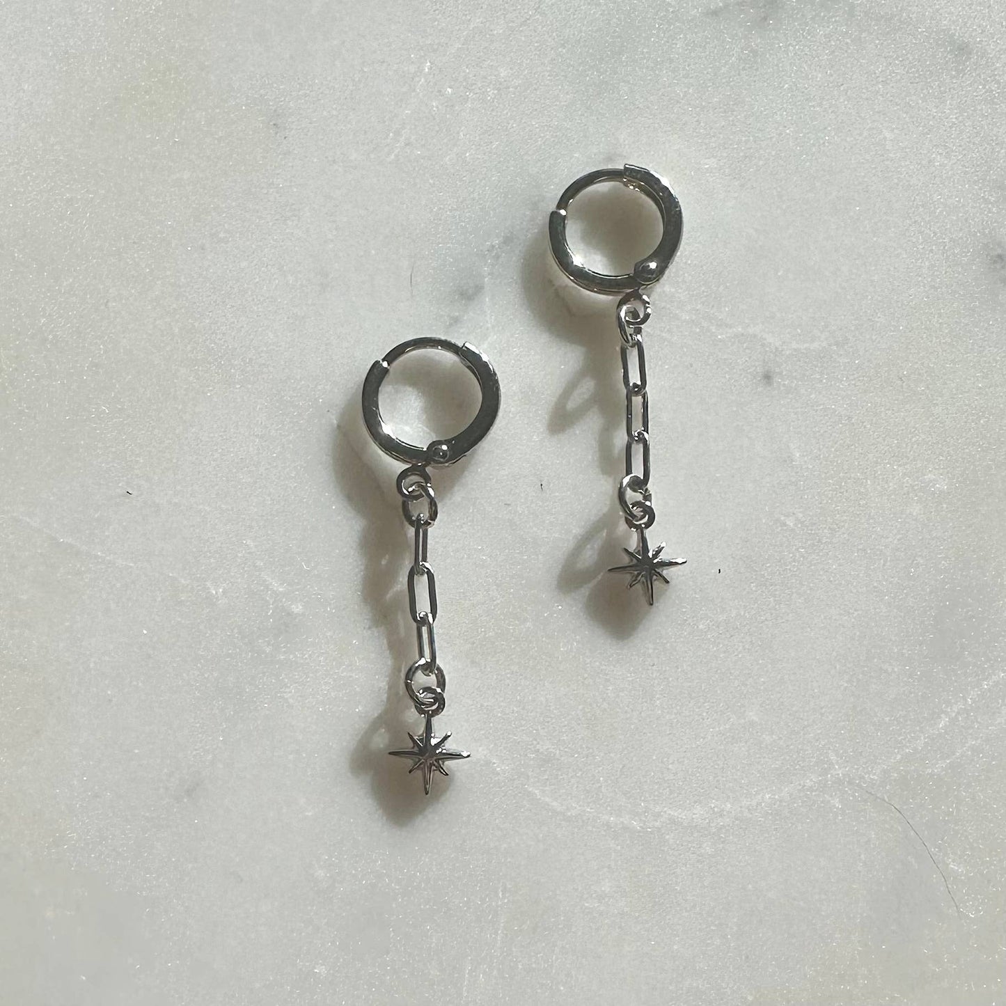 Foolish Fetish • Stellar Starburst Mini Huggie Earrings