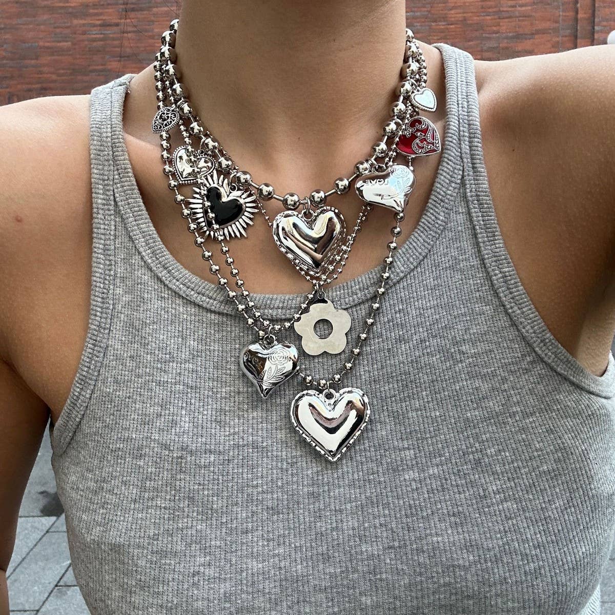 Assorted Chunky Maximalist Necklaces