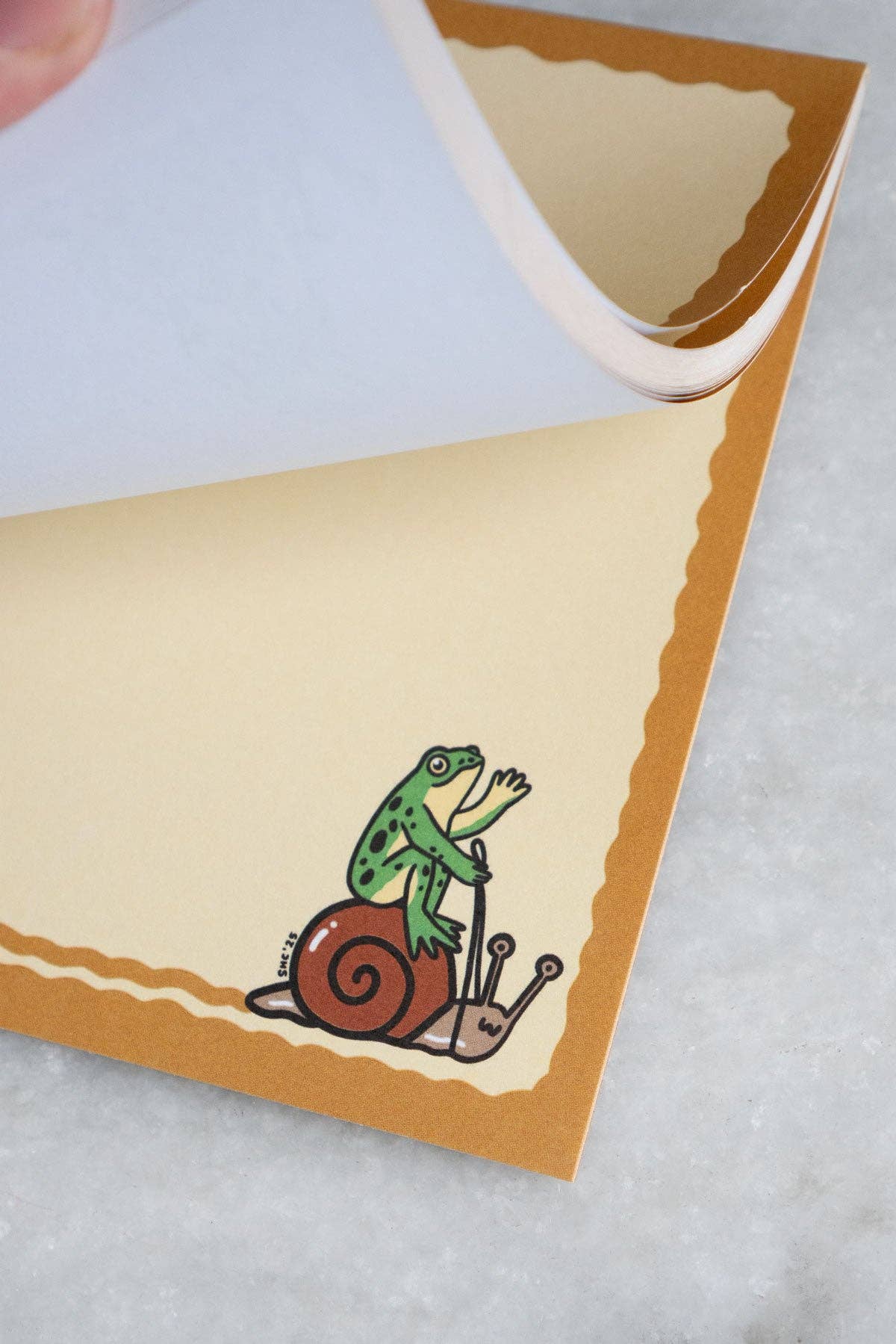 Stay Home Club • Snail Ride Notepad