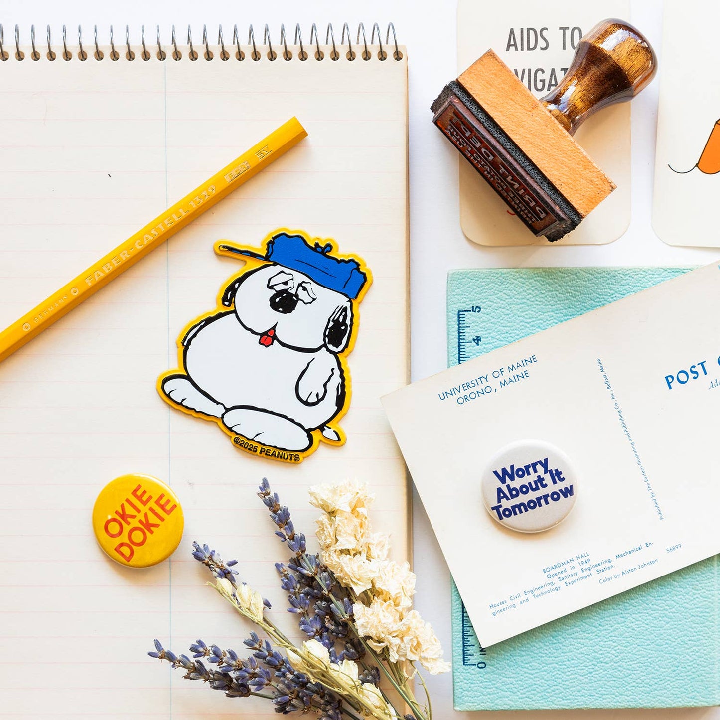 Olaf Snoopy Peanuts Classic Fridge Magnet