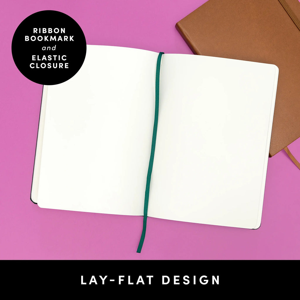 Blank Casebound Sketchbook Journal Notebook, 160 pages