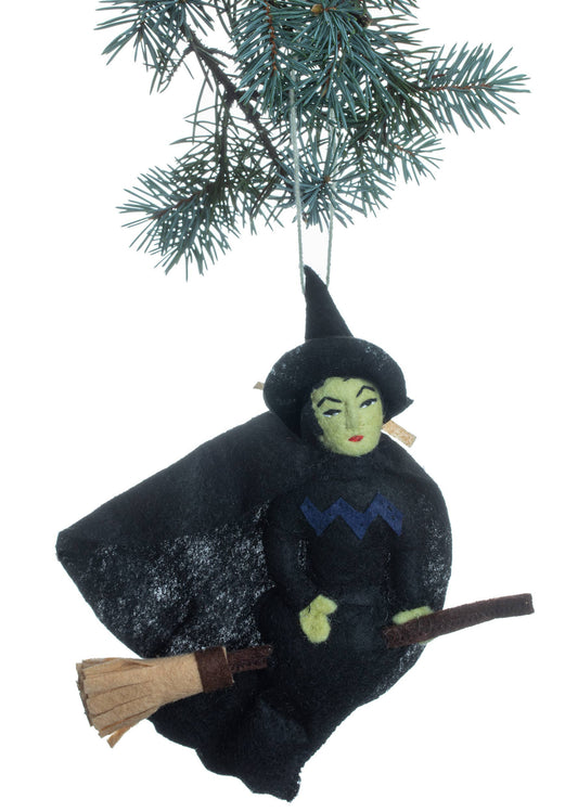 Felt Wicked Witch of the West Holiday Ornament
