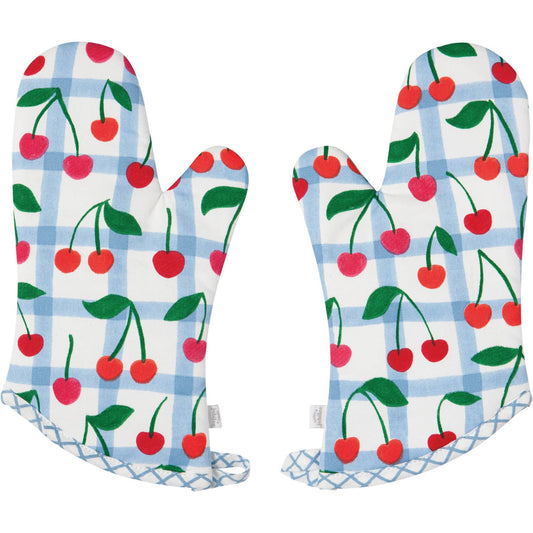 Danica • Very Cherry Oven Mitts Set of 2