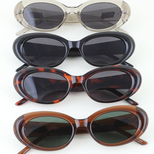 Modern Chic Round Sunglasses