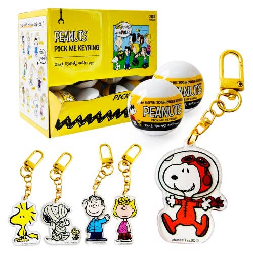 Peanuts • Snoopy & Mystery Acrylic Key Chain Charm