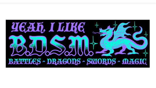 Wizard Of Barge • BDSM Bumper Sticker