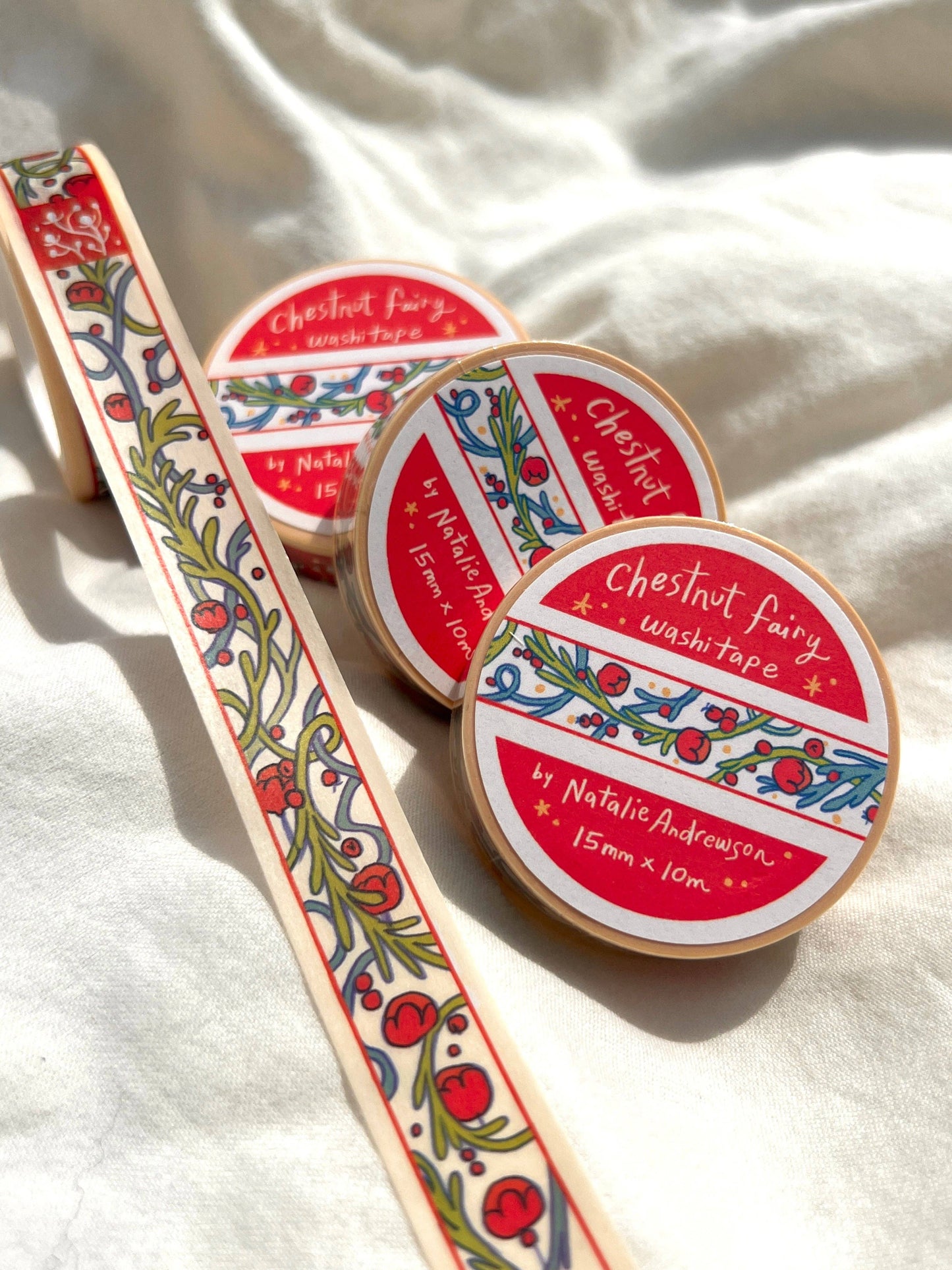 Natalie Anderson • Chestnut Fairy Washi Tape