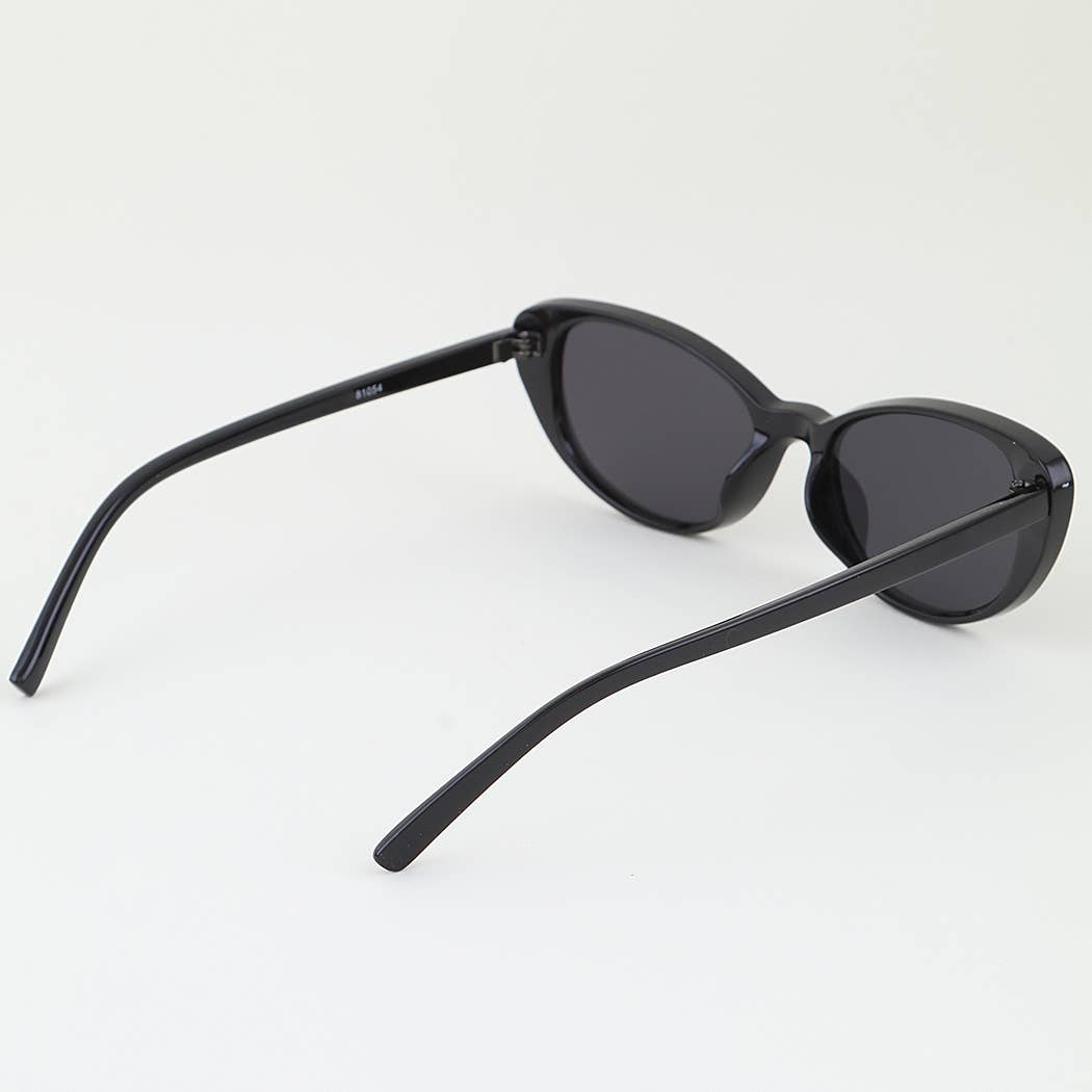 Modern Round Cateye Sunglasses