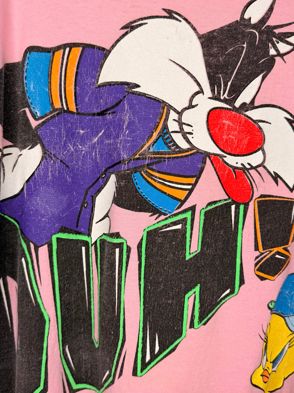 Vintage • Sylvester & Tweety T-Shirt, “Duh!”