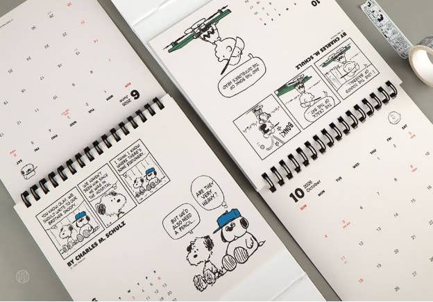 Peanuts 2026 Classic Square Desk Calendar