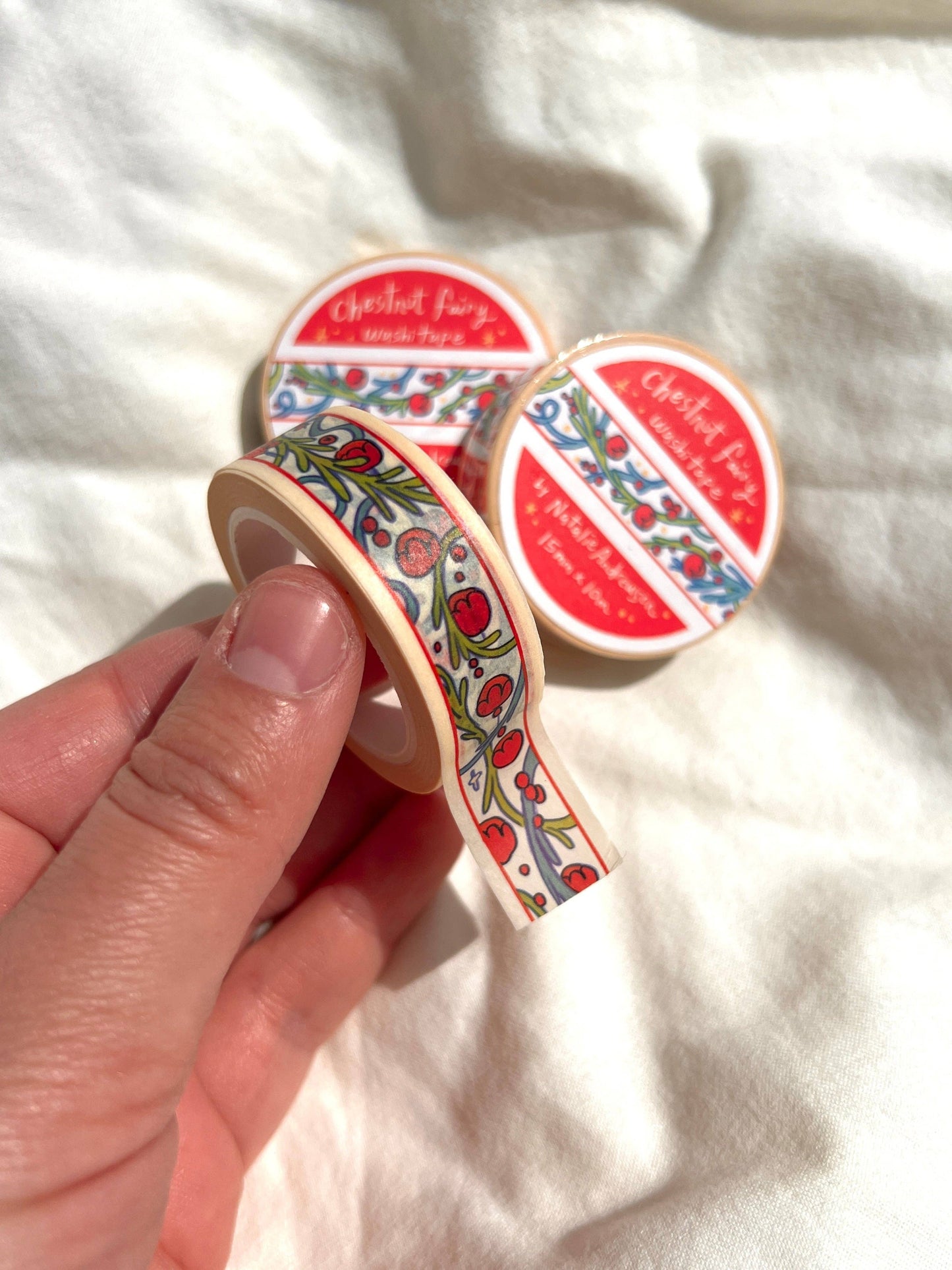 Natalie Anderson • Chestnut Fairy Washi Tape