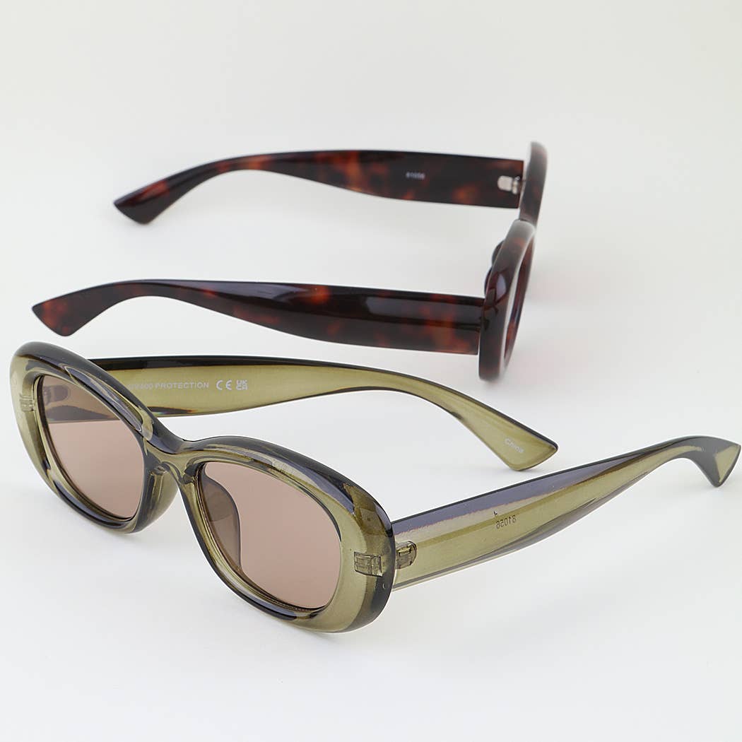 Bulky Round Cloud Sunglasses