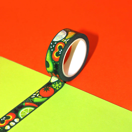Latin Produce Washi Tape • Food Stationery, Foodie Lover