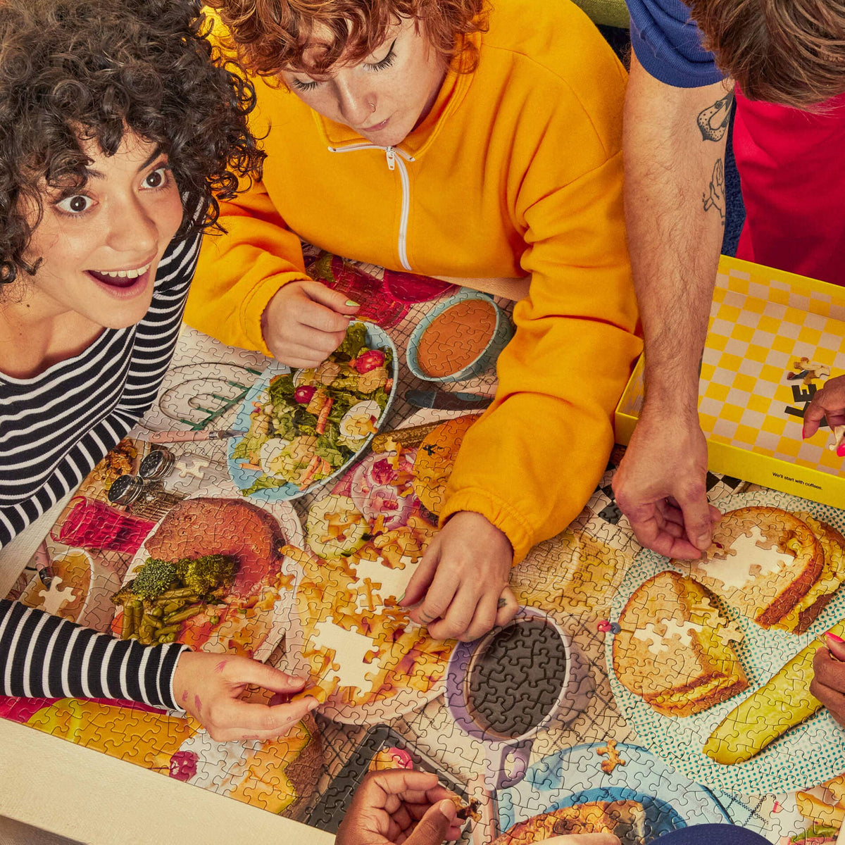 Le Puzz • The Diner, 1000 Piece Puzzle