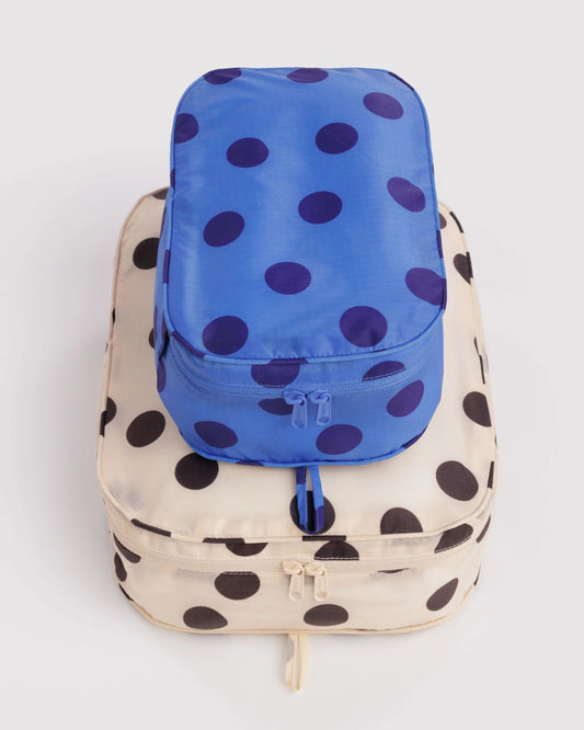 BAGGU • Polka Dot Packing Cube Set