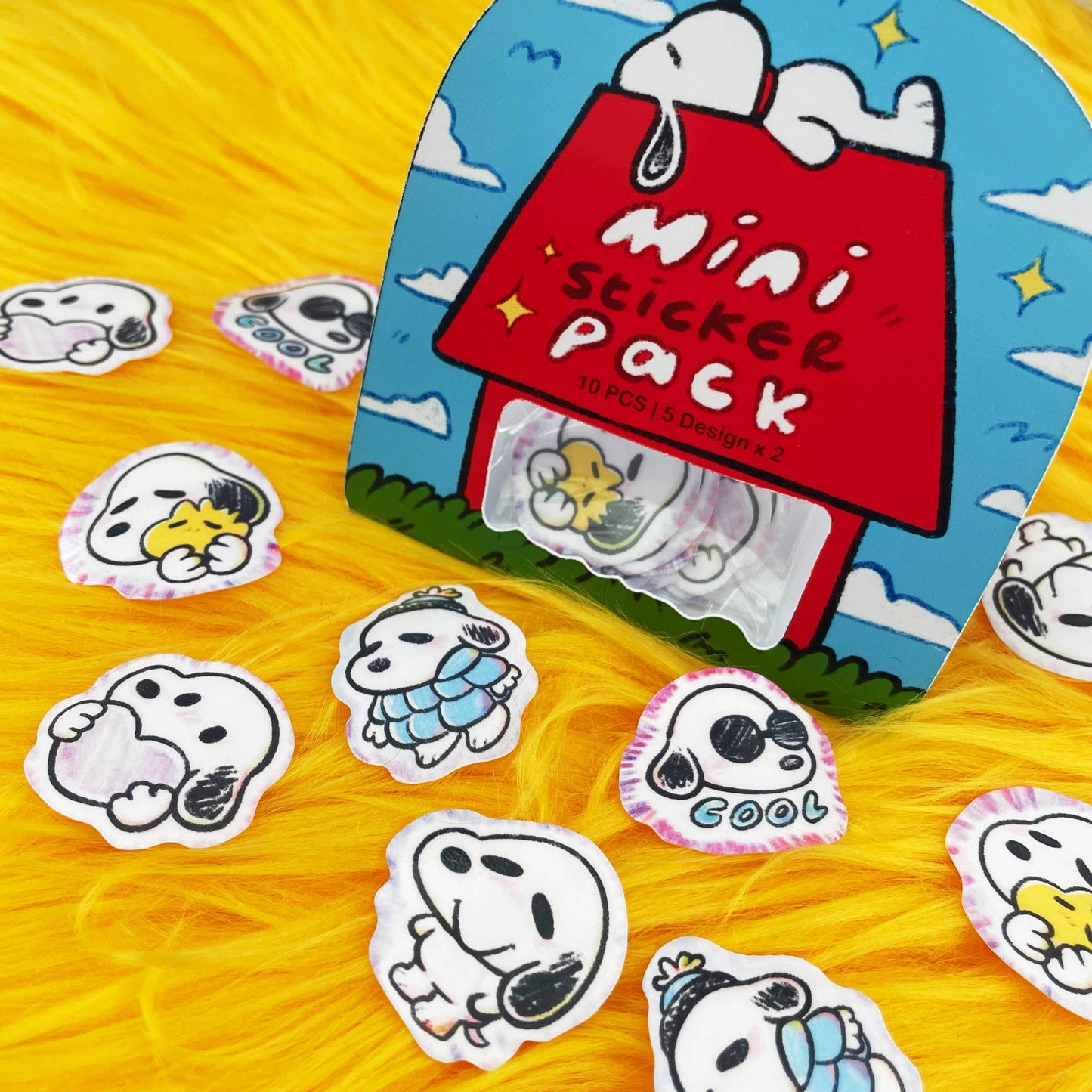 Ghostiekid • Snoopy Peanuts Dog Sticker Pack