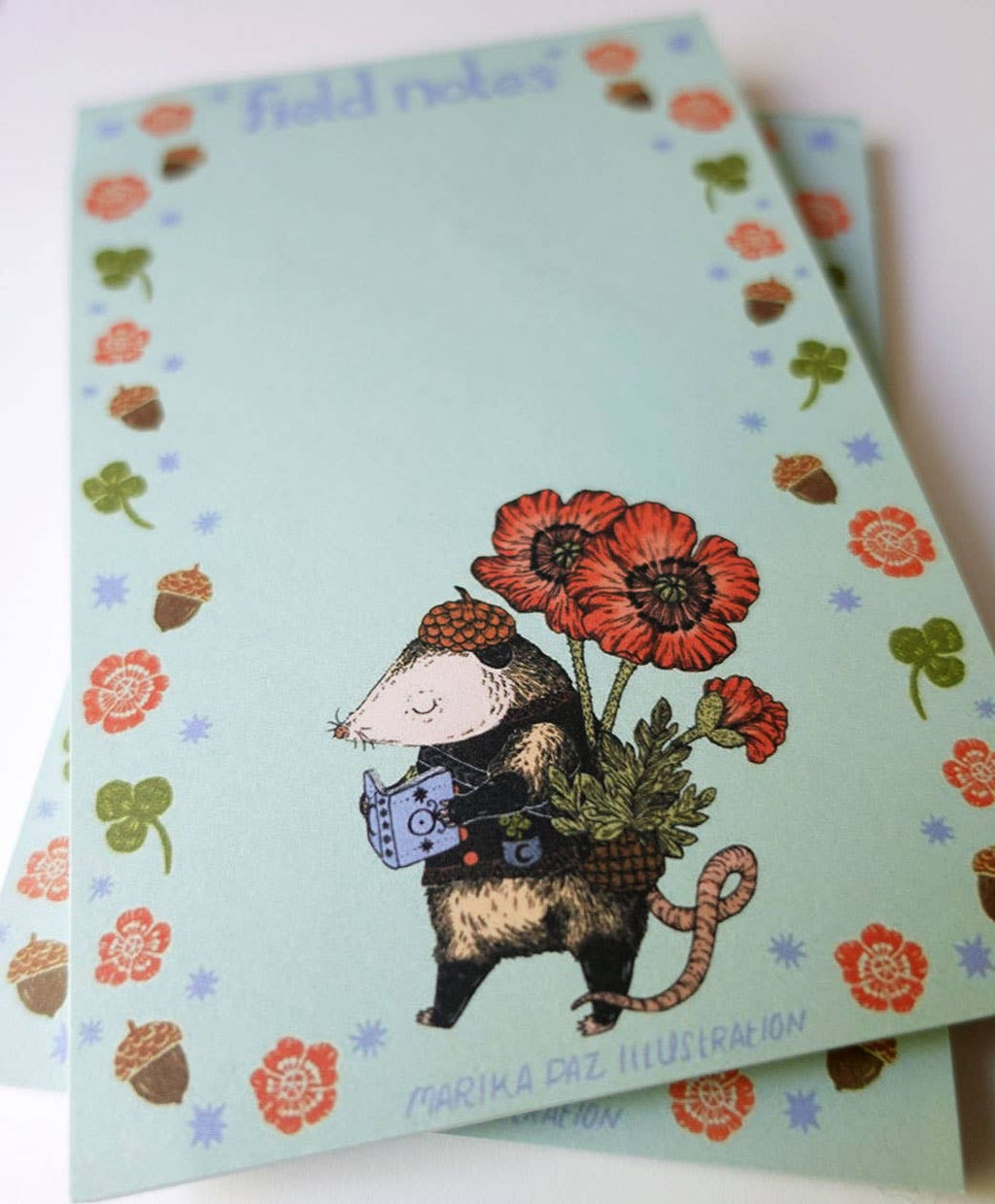 Marika Paz • Possum Field Notes Notepad