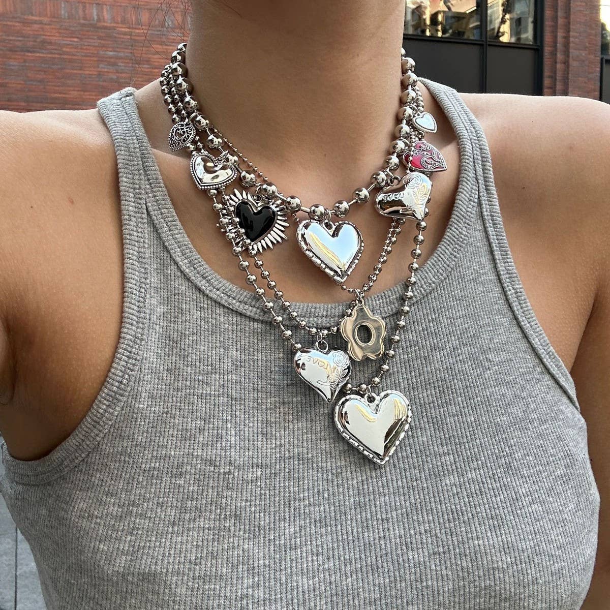 Assorted Chunky Maximalist Necklaces