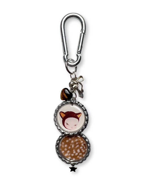 Painted Lady • Fawn Bag Charm