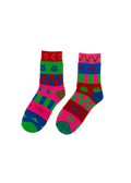 Gentle Thrills • Mismatched Wacky Crew Socks