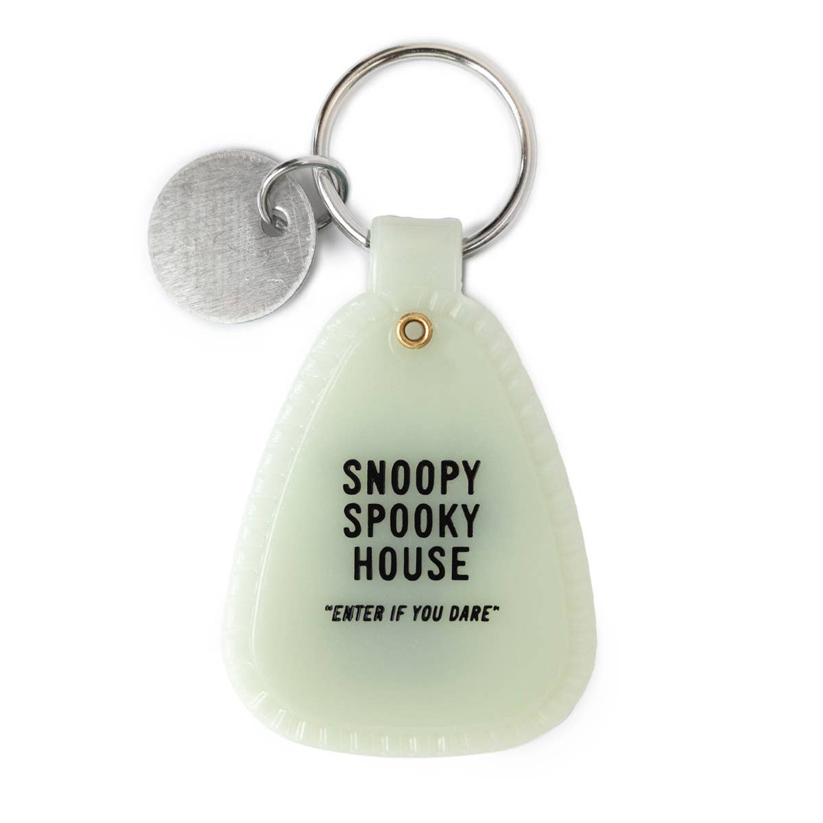 Snoopy • Halloween Glow in the Dark Mummy Saddle Keychain