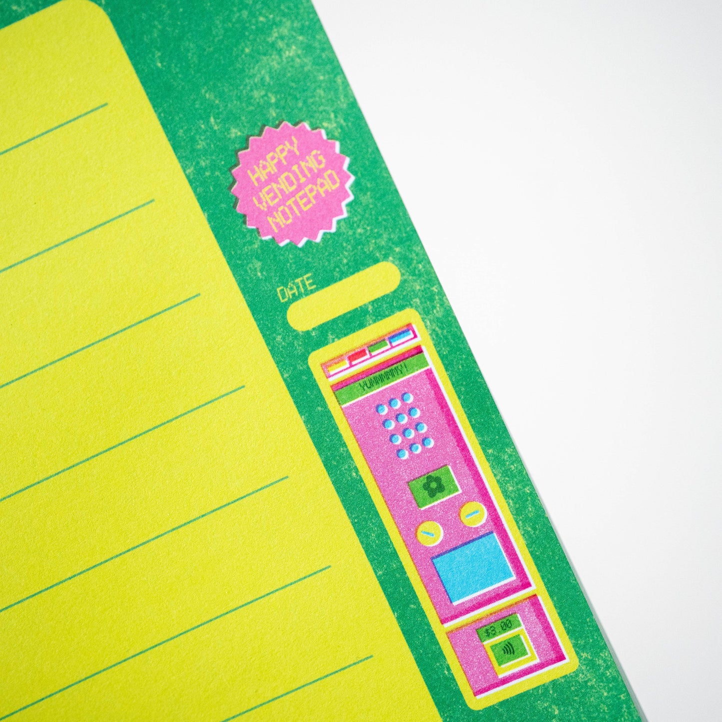 Hey Sooj • Happy Vending Notepad