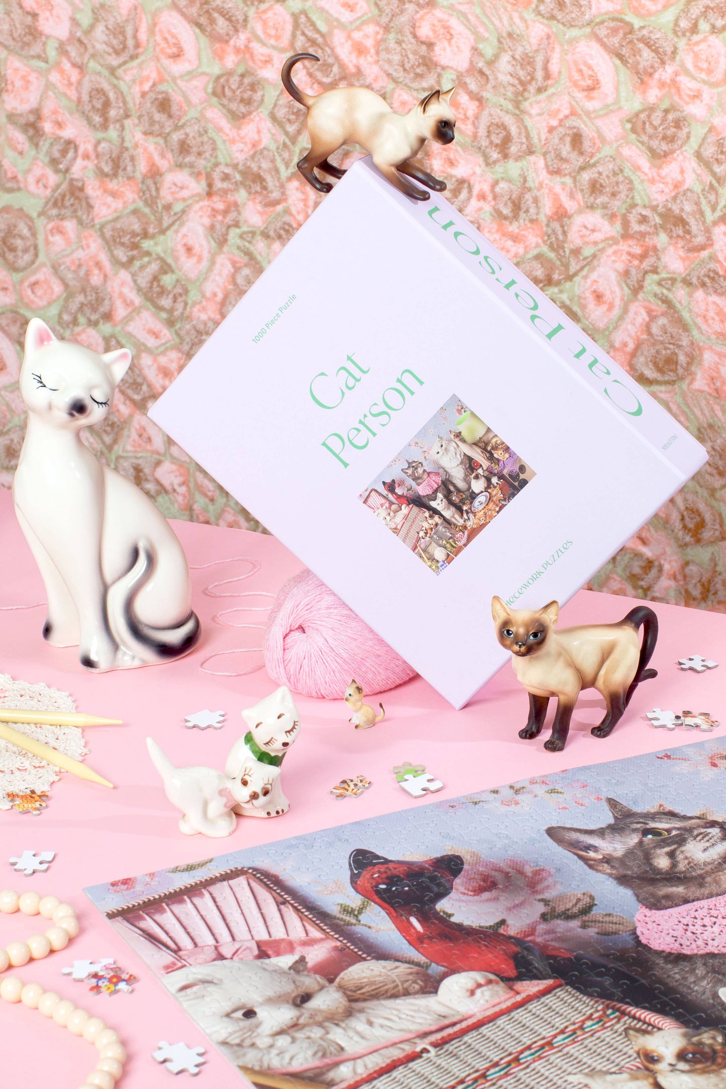 Piecework • 1000 Piece Puzzle, Cat Person