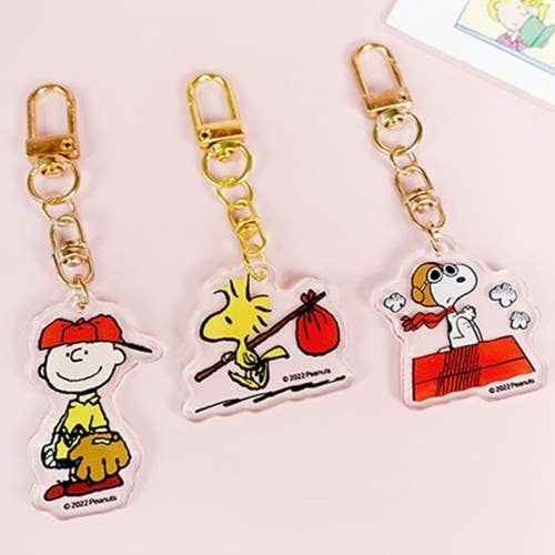 Peanuts • Snoopy & Mystery Acrylic Key Chain Charm