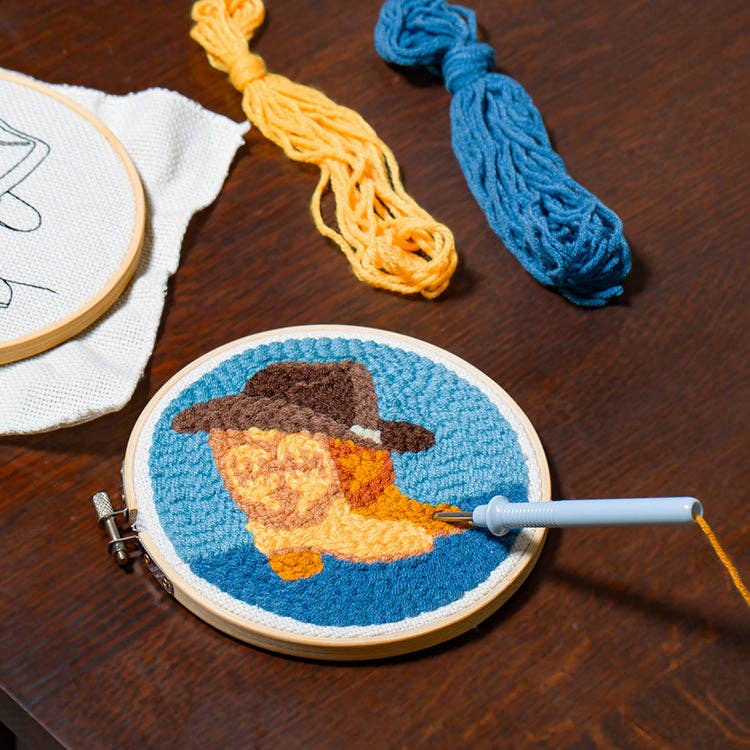 Western Punch Needle Kit, DIY