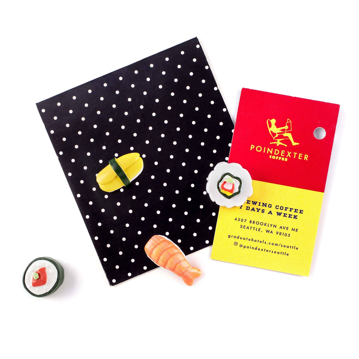 Three by Three Seattle • Sushi Magnets