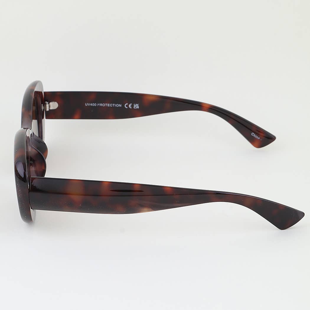 Bulky Round Cloud Sunglasses