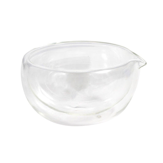 Double Wall Glass Matcha Latte Bowl, 16oz