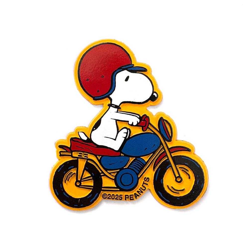3P4 x Peanuts® • Snoopy Easy Rider Classic Fridge Magnet