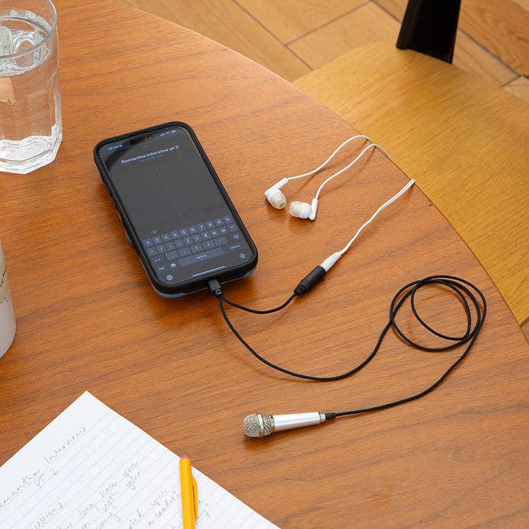 Plug & Play Phone Microphone