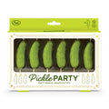 PICKLE PARTY Cake Candles, Set of 6