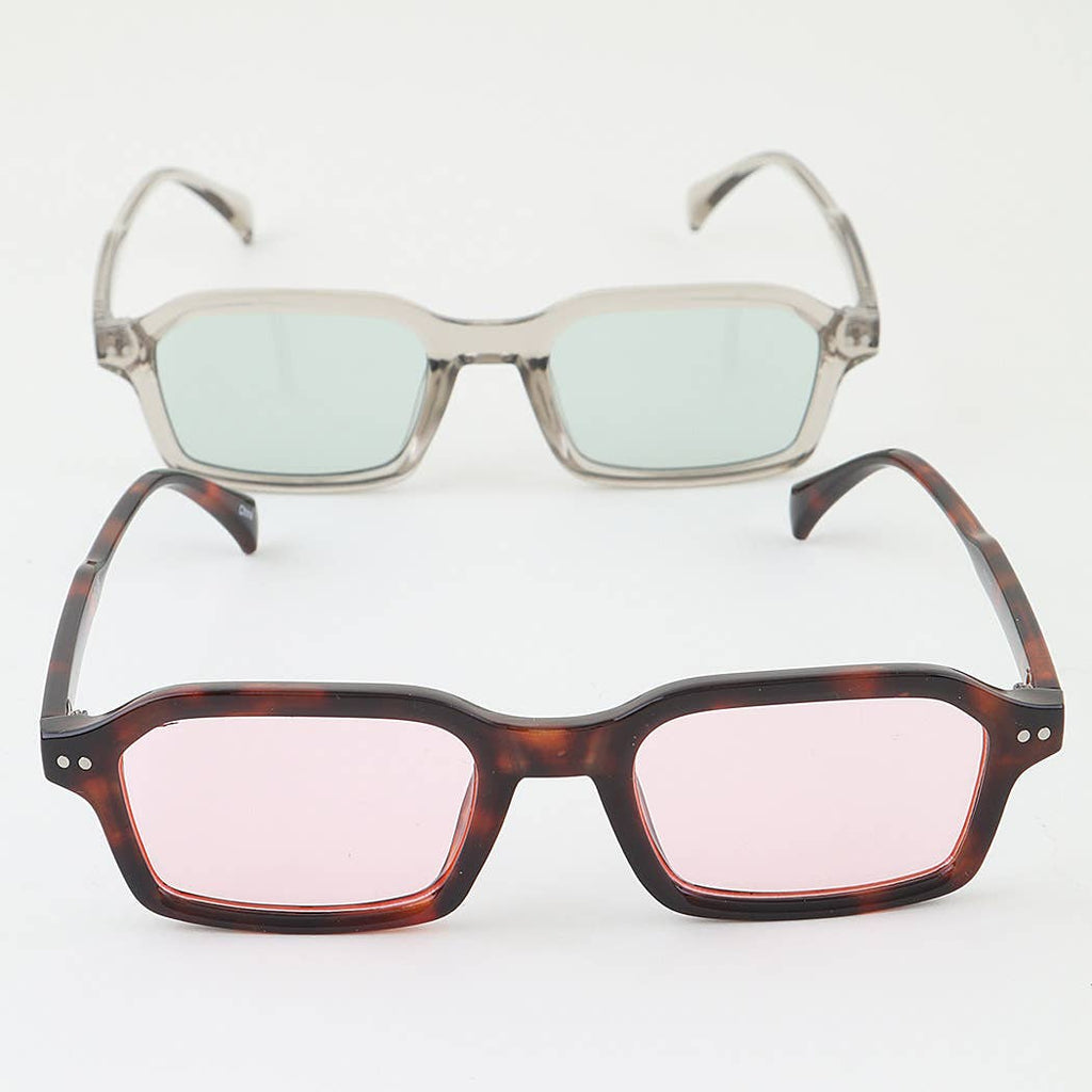Double Bolted Box Sunglasses