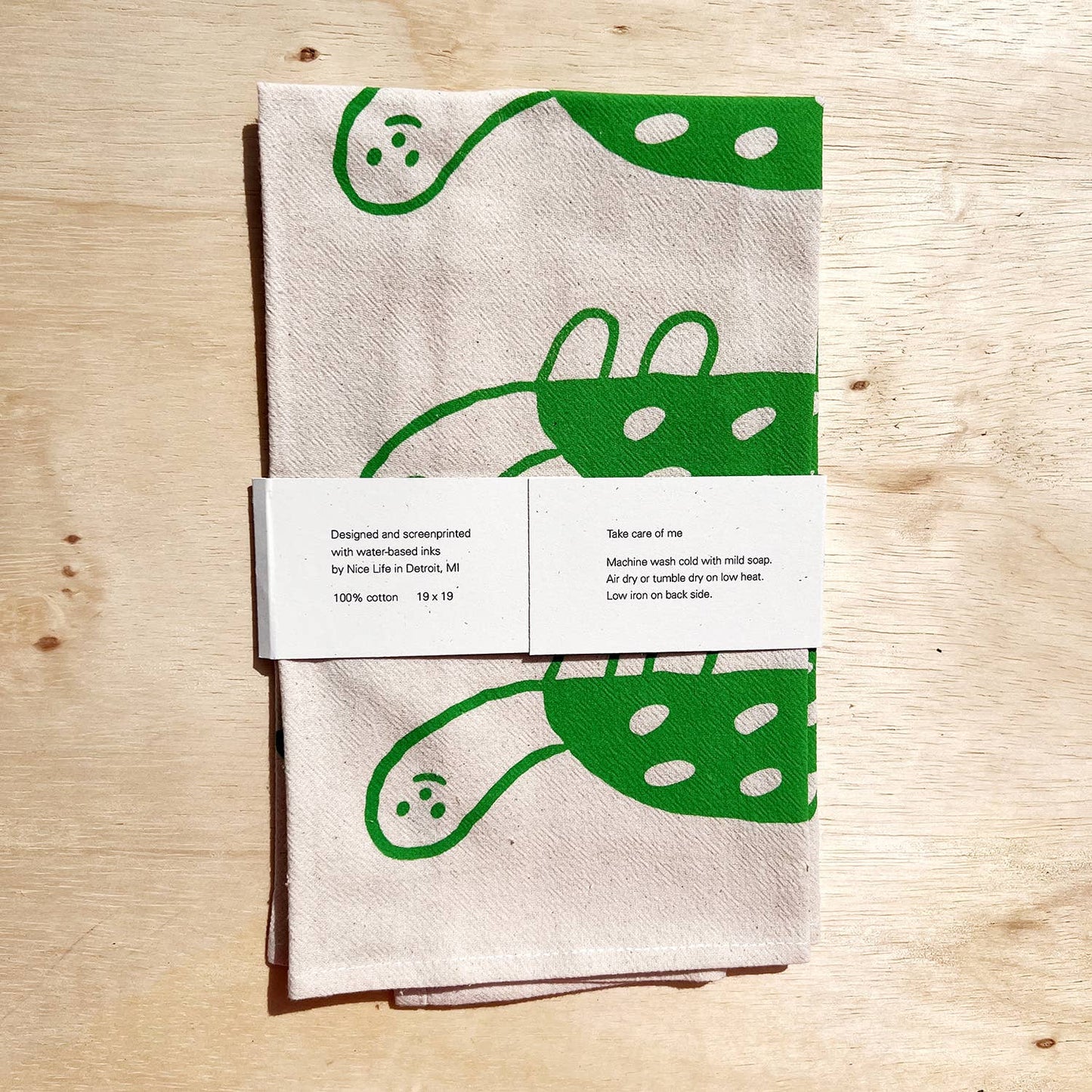 Nice Life • Turtle Tea Towel