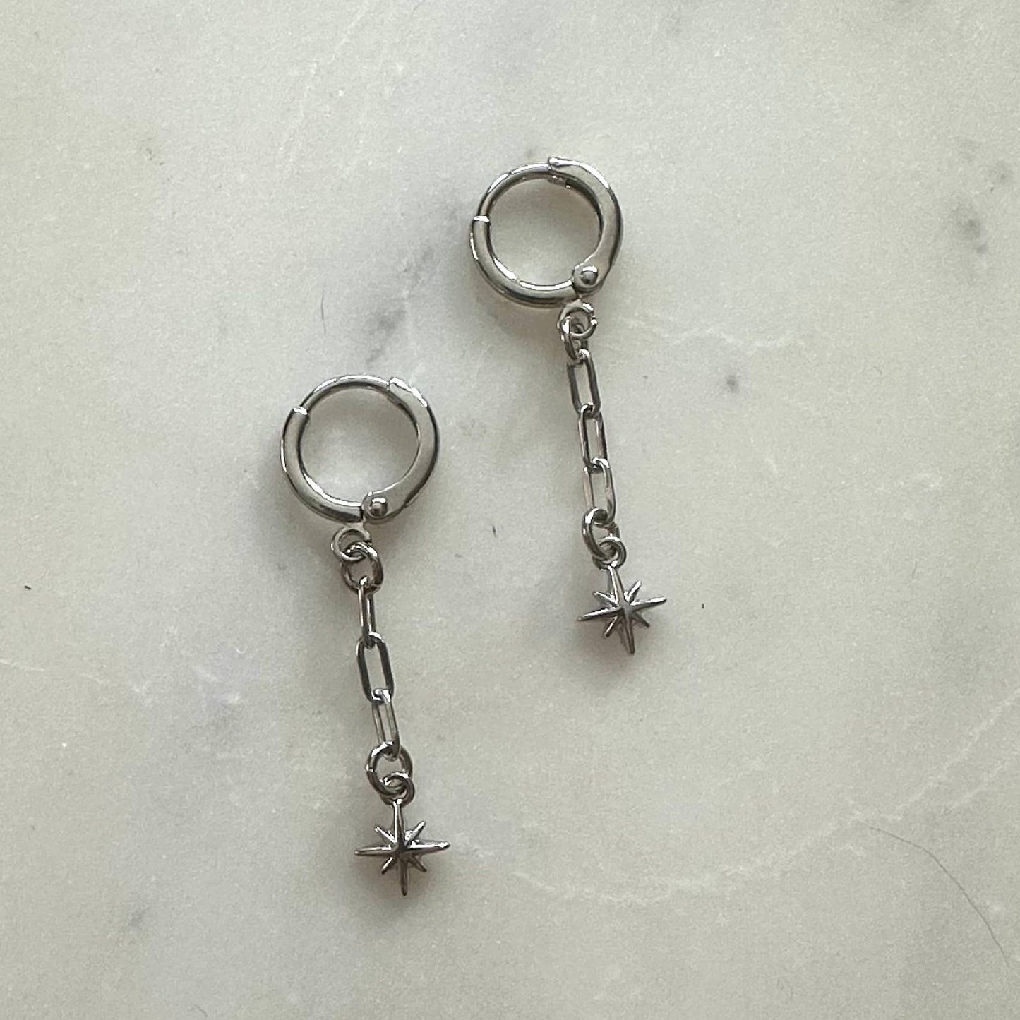 Foolish Fetish • Stellar Starburst Mini Huggie Earrings