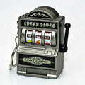 Retro Fruit Slot Machine Keychain