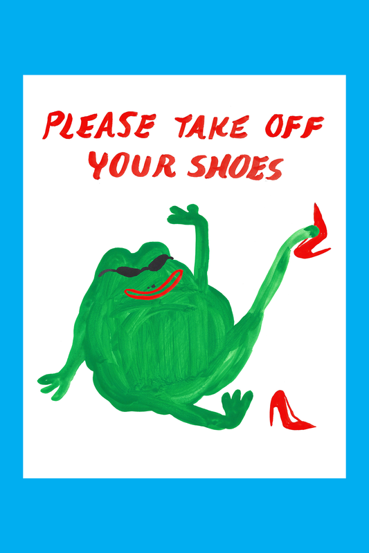 Kristina Micotti • Please Take Off Your Shoes 8" x 10" Print