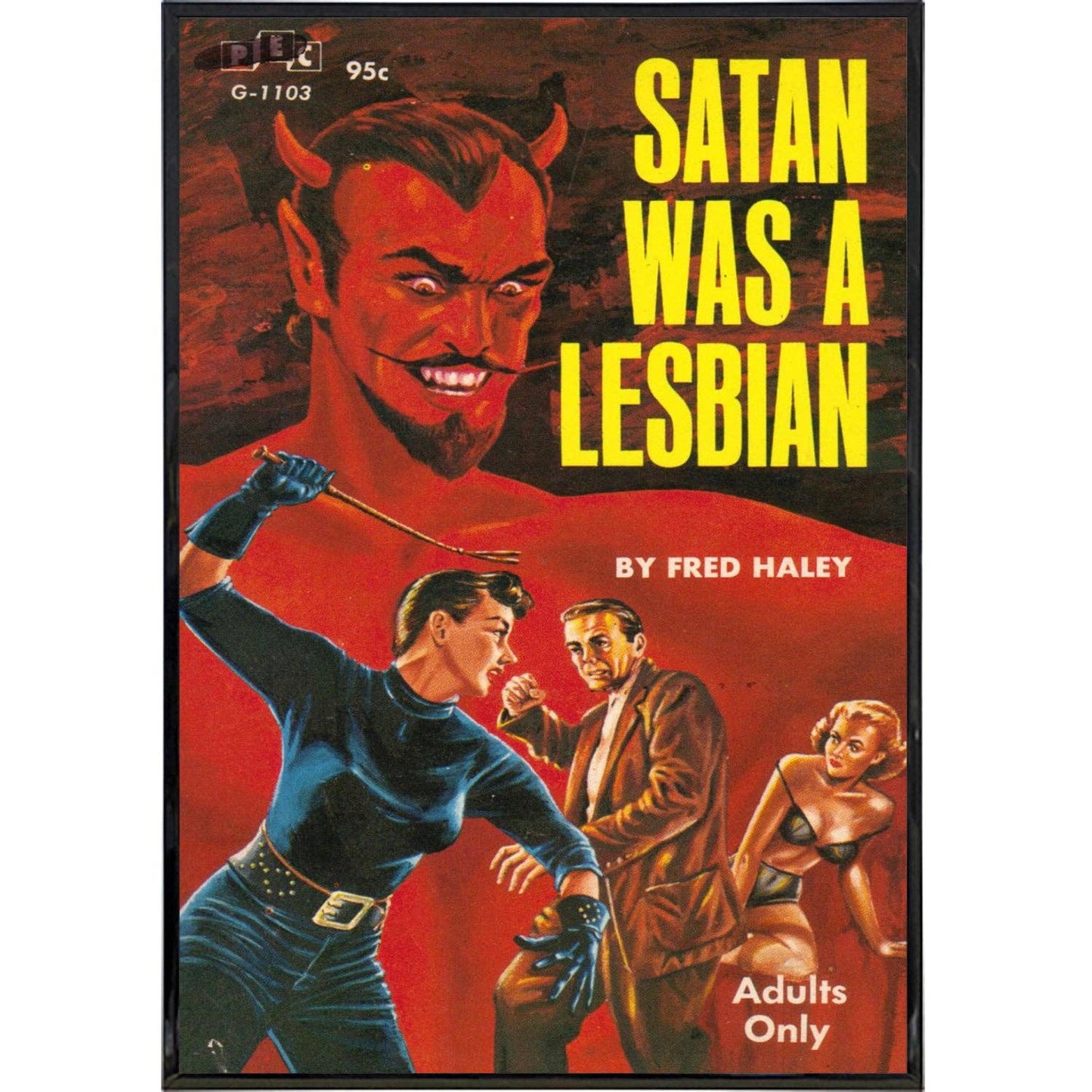 Shady Front • 11” x 17” Print, “Satan Was a Lesbian Book” Cover