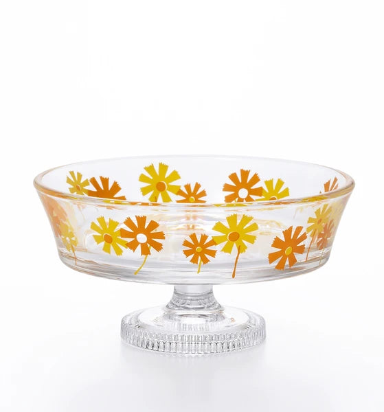 Aderia, Ishizuka Glass • Retro Dessert Cup Cat Dish Glass, Imported Japan