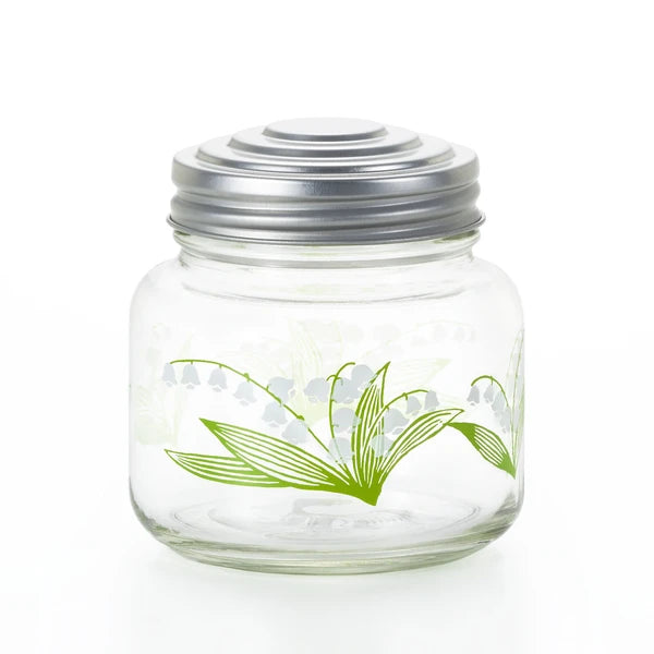 Aderia, Ishizuka Glass • Retro Storage Jar Glass, Imported Japan