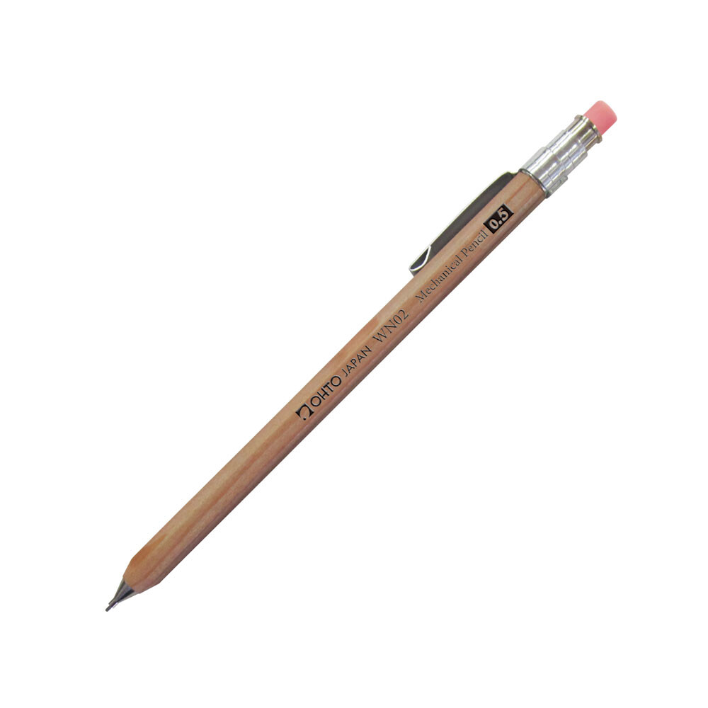 Wooden Mechanical Pencil, Imported Japan