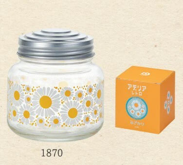 Aderia, Ishizuka Glass • Retro Storage Jar Glass, Imported Japan