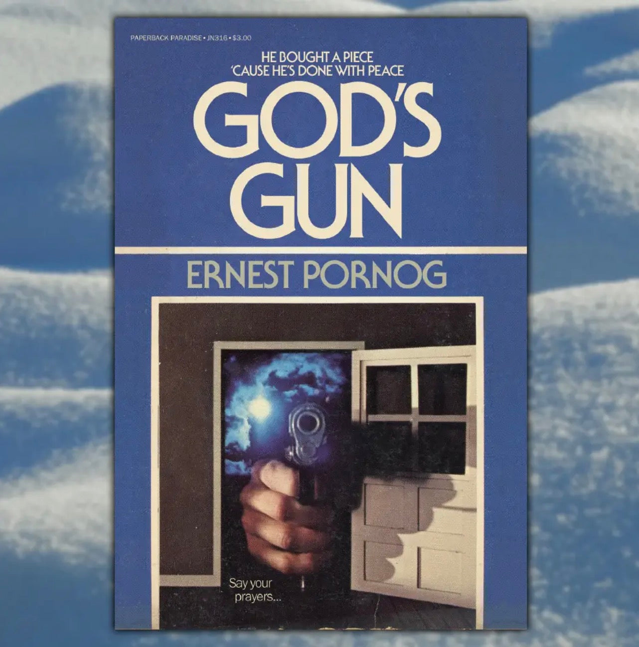 God’s Gun Postcard